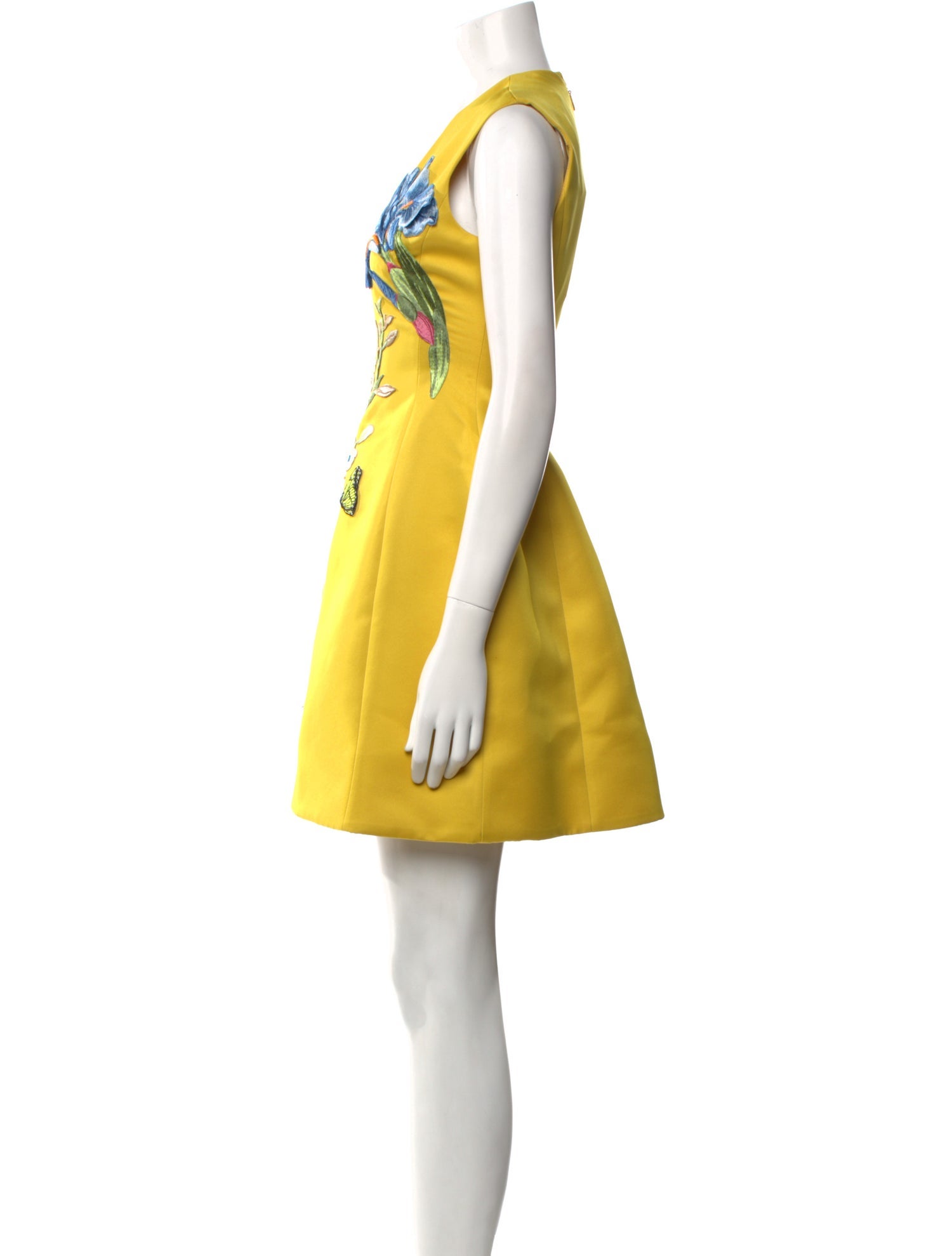 Leo Lin Printed Mini Dress w/ Tags