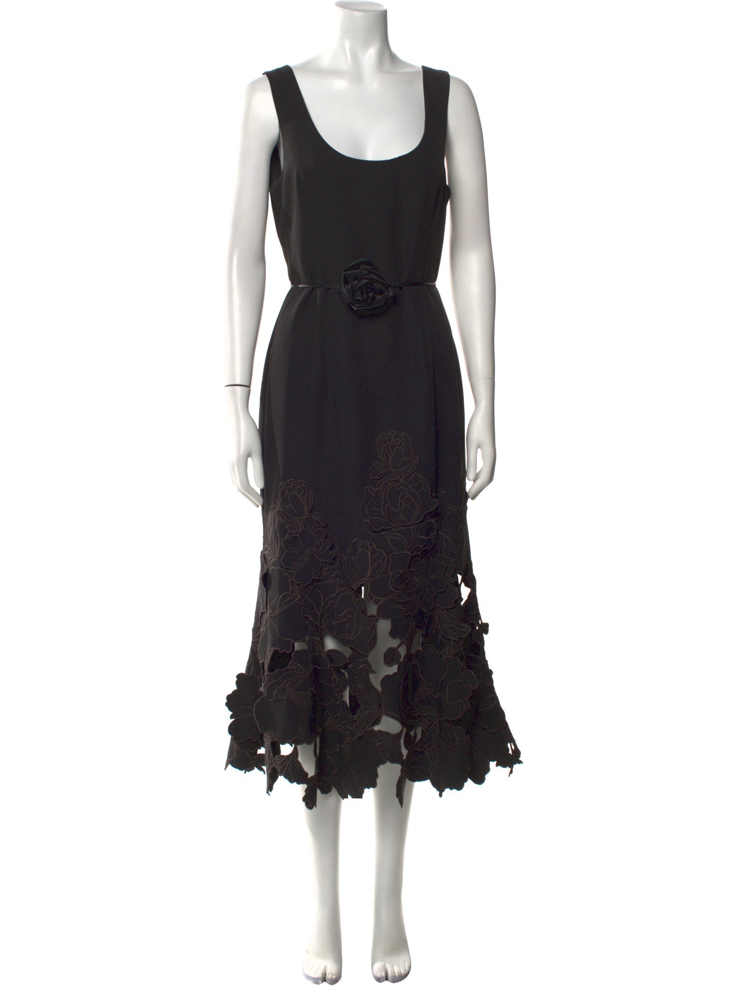 Leo Lin Silk Long Dress