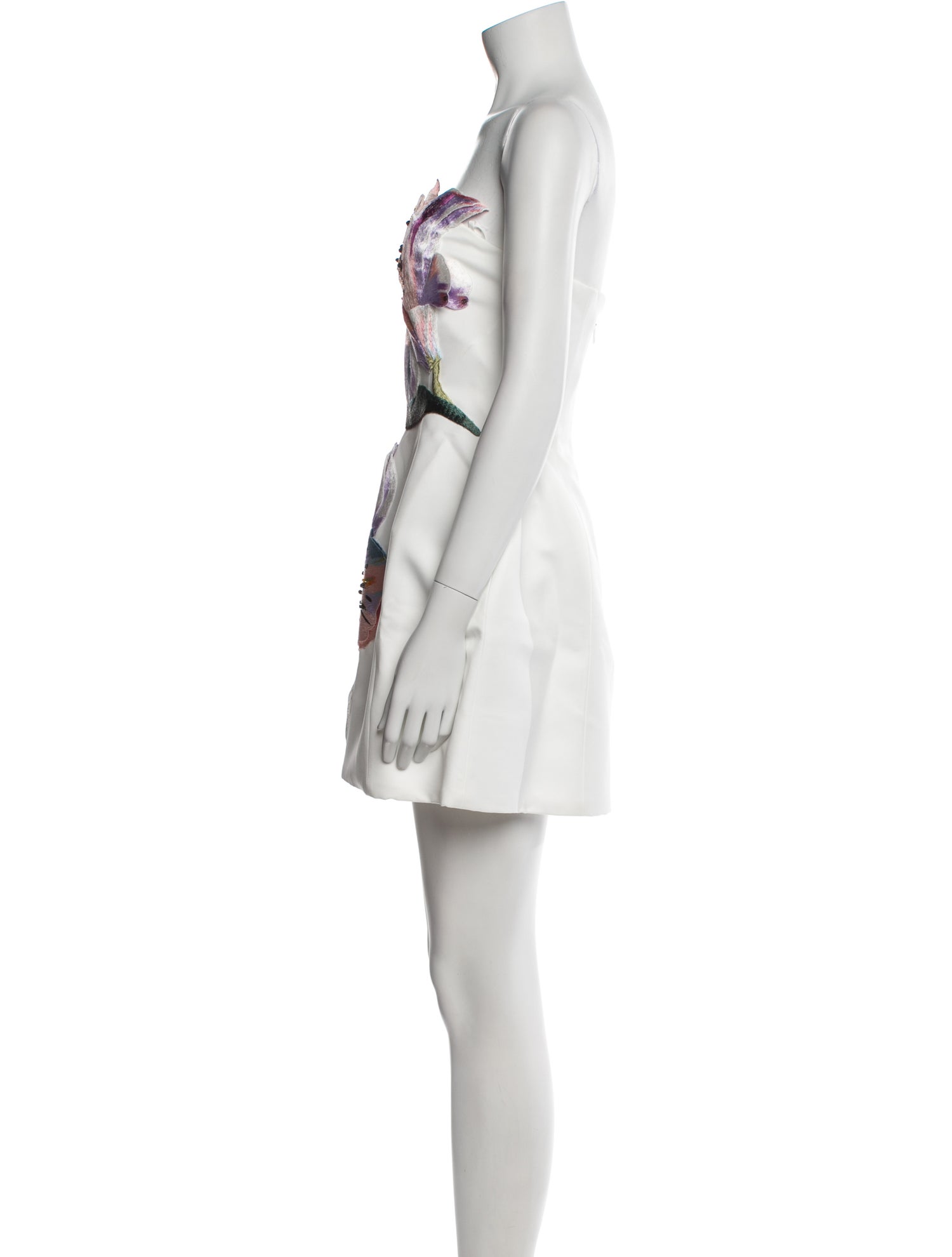 Leo Lin Printed Mini Dress w/ Tags