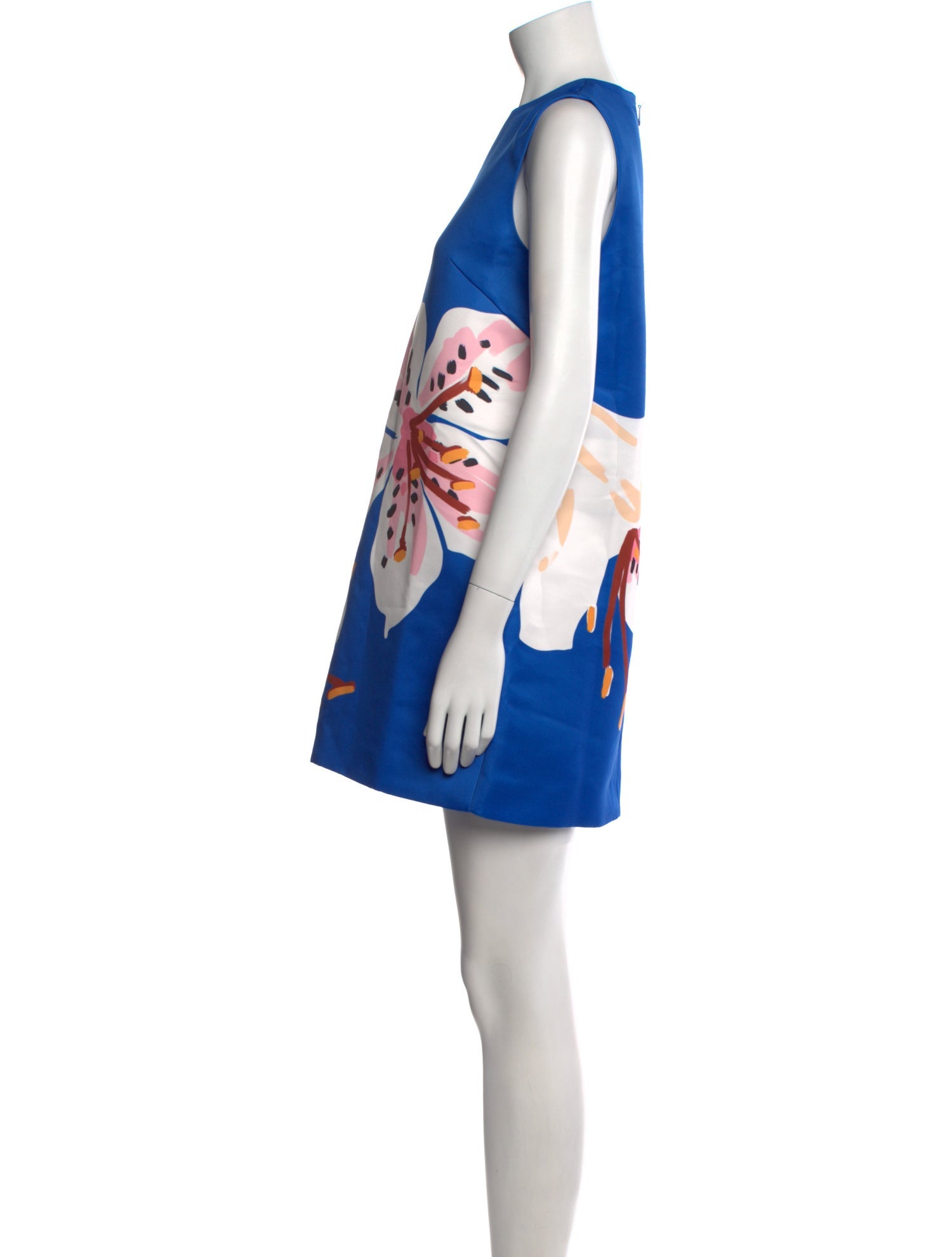 Leo Lin Printed Mini Dress