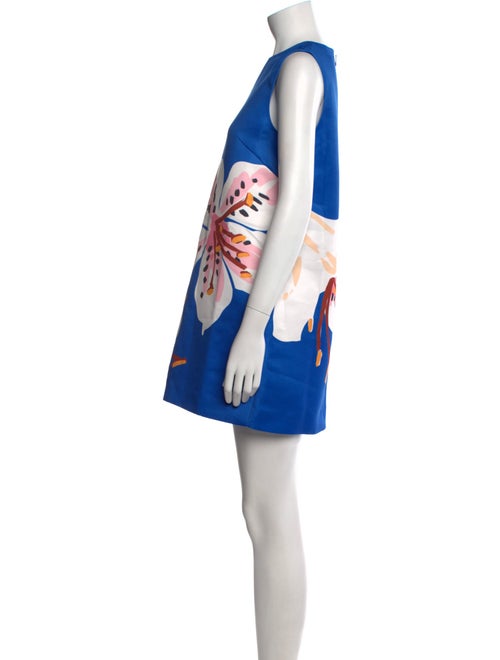 Leo Lin Printed Mini Dress