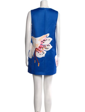Leo Lin Printed Mini Dress