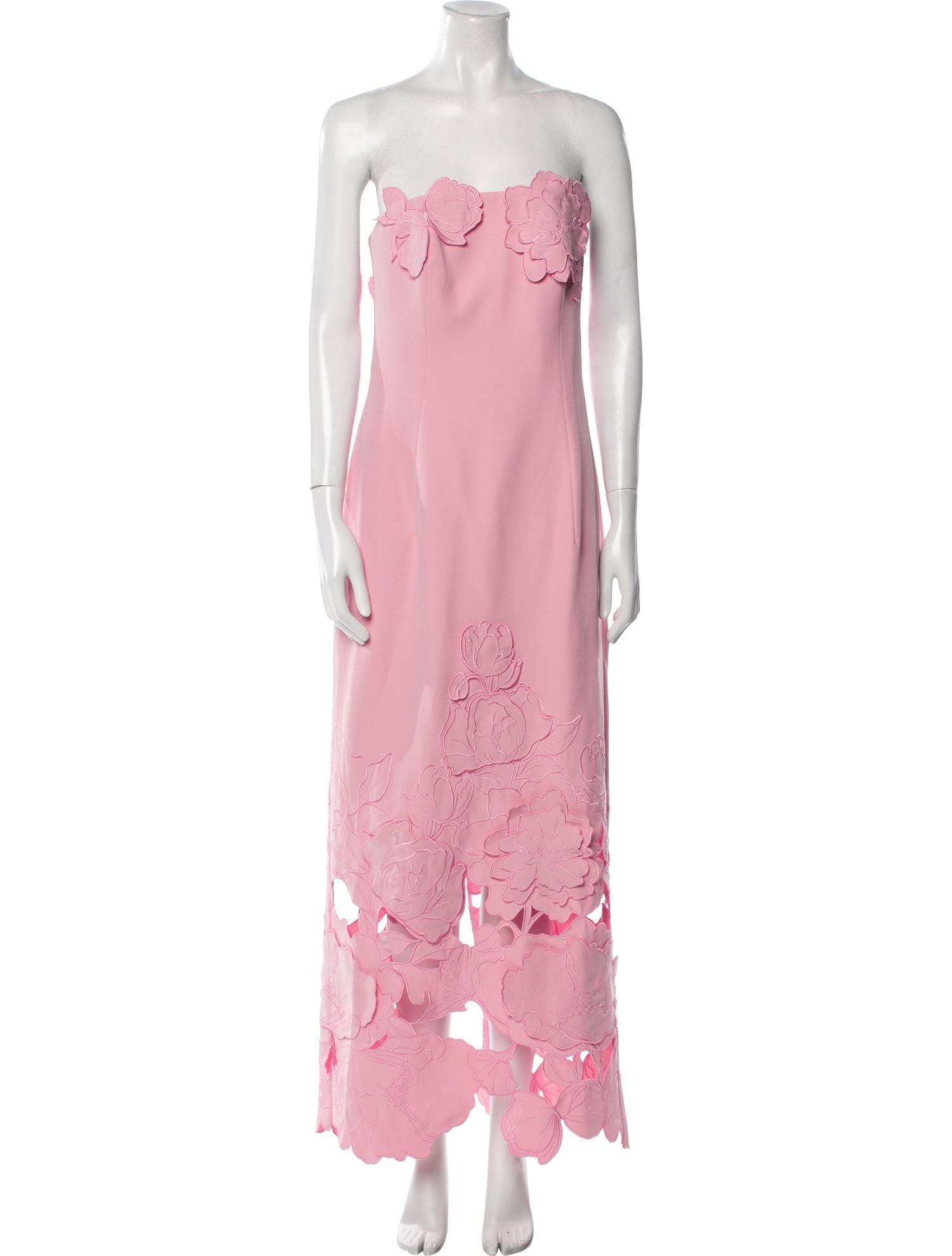 Leo Lin Strapless Long Dress