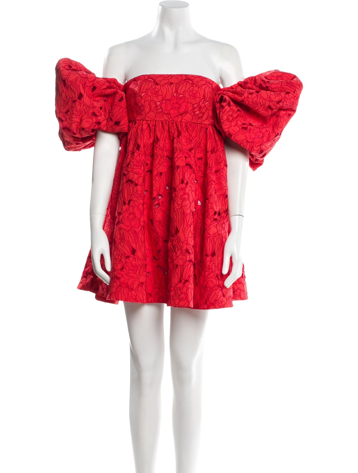 Leo Lin Floral Print Mini Dress