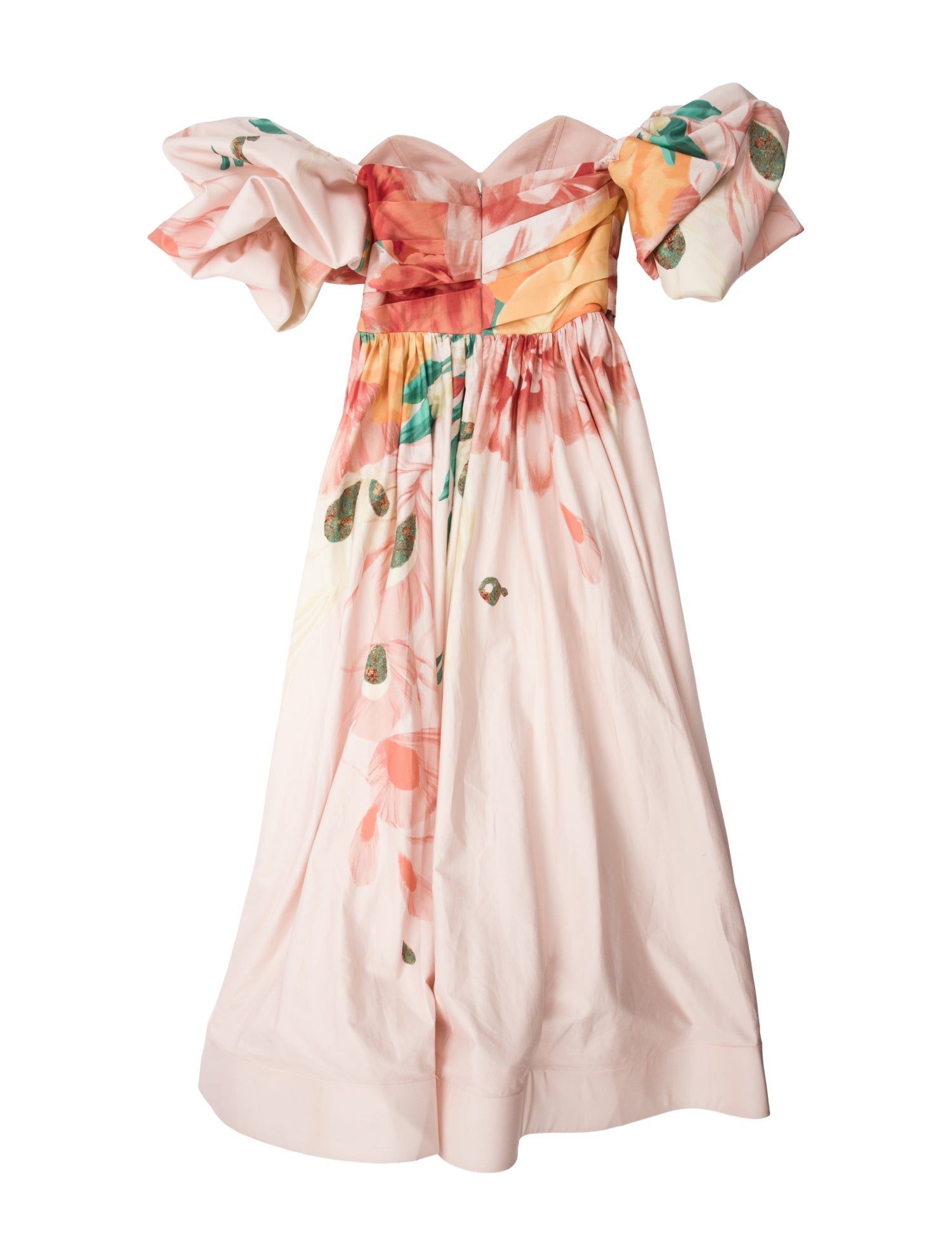 Leo Lin Printed Midi Length Dress