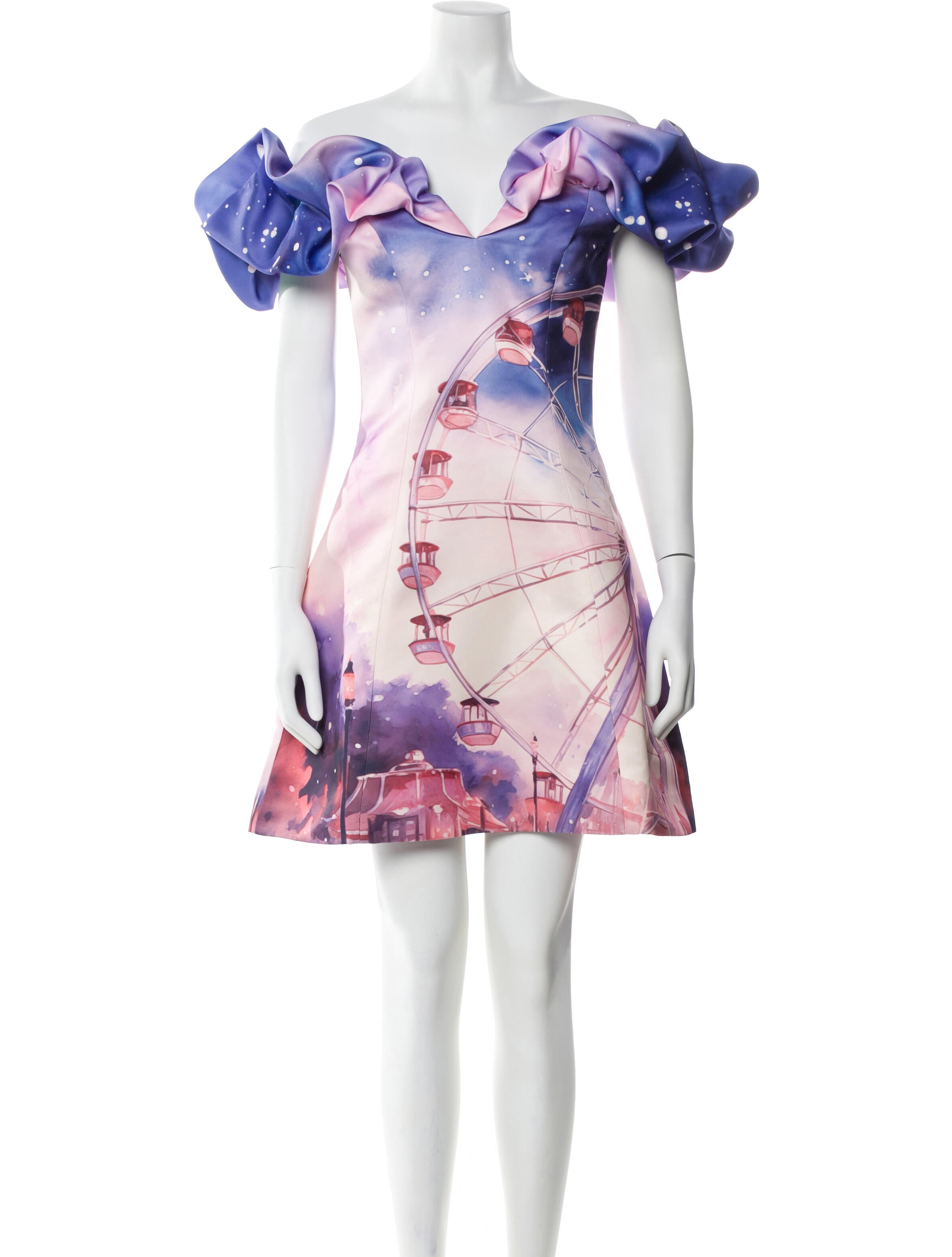 leo lin dress Rayna Appliqu Bustier Maxi Dress