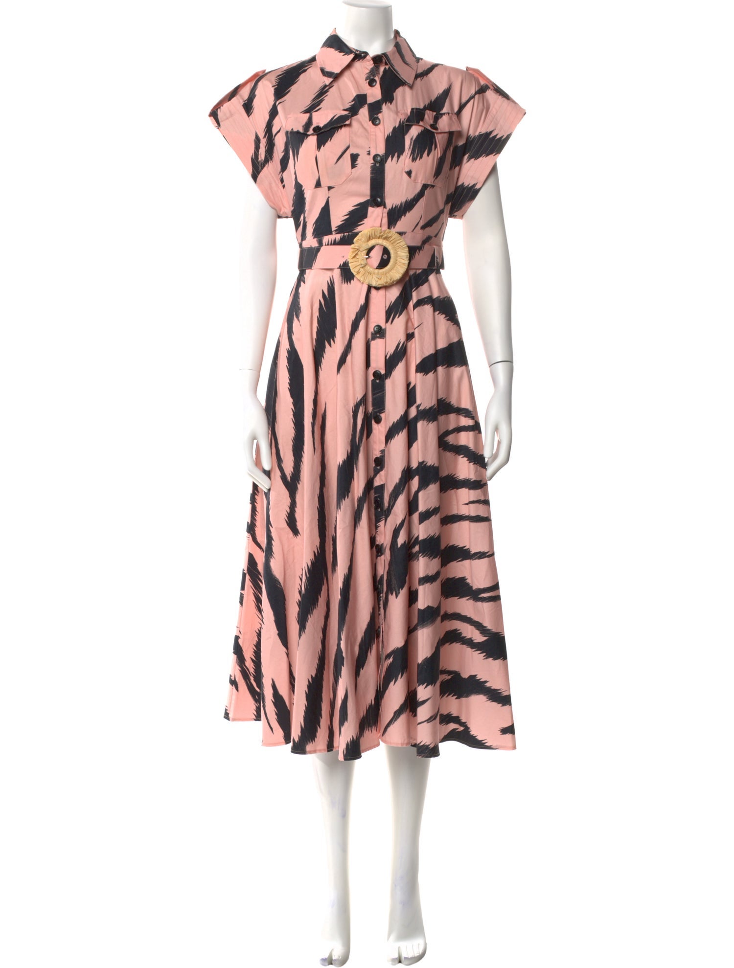 strapless open back dress LEO LIN