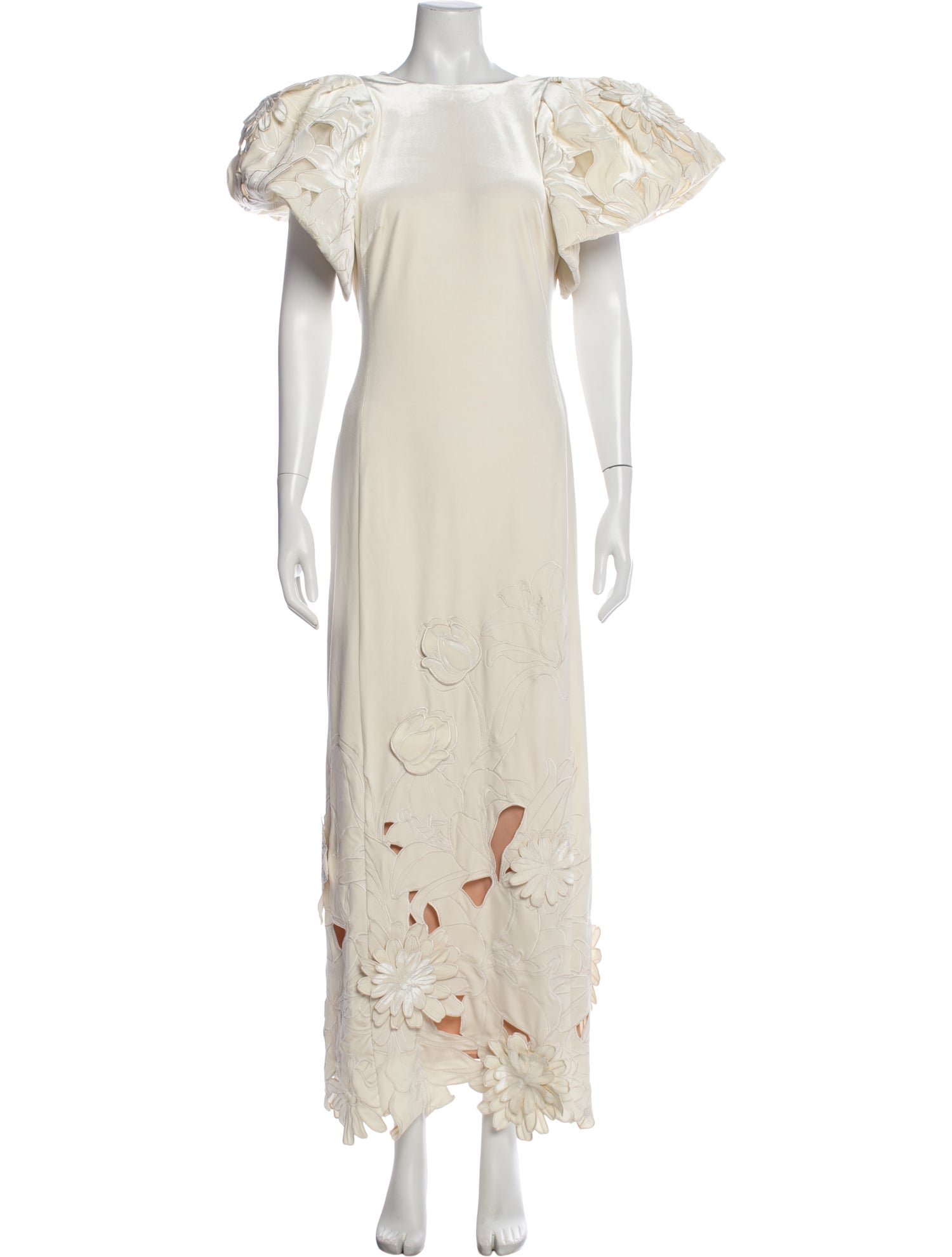 Leo Lin Bateau Neckline Long Dress w/ Tags