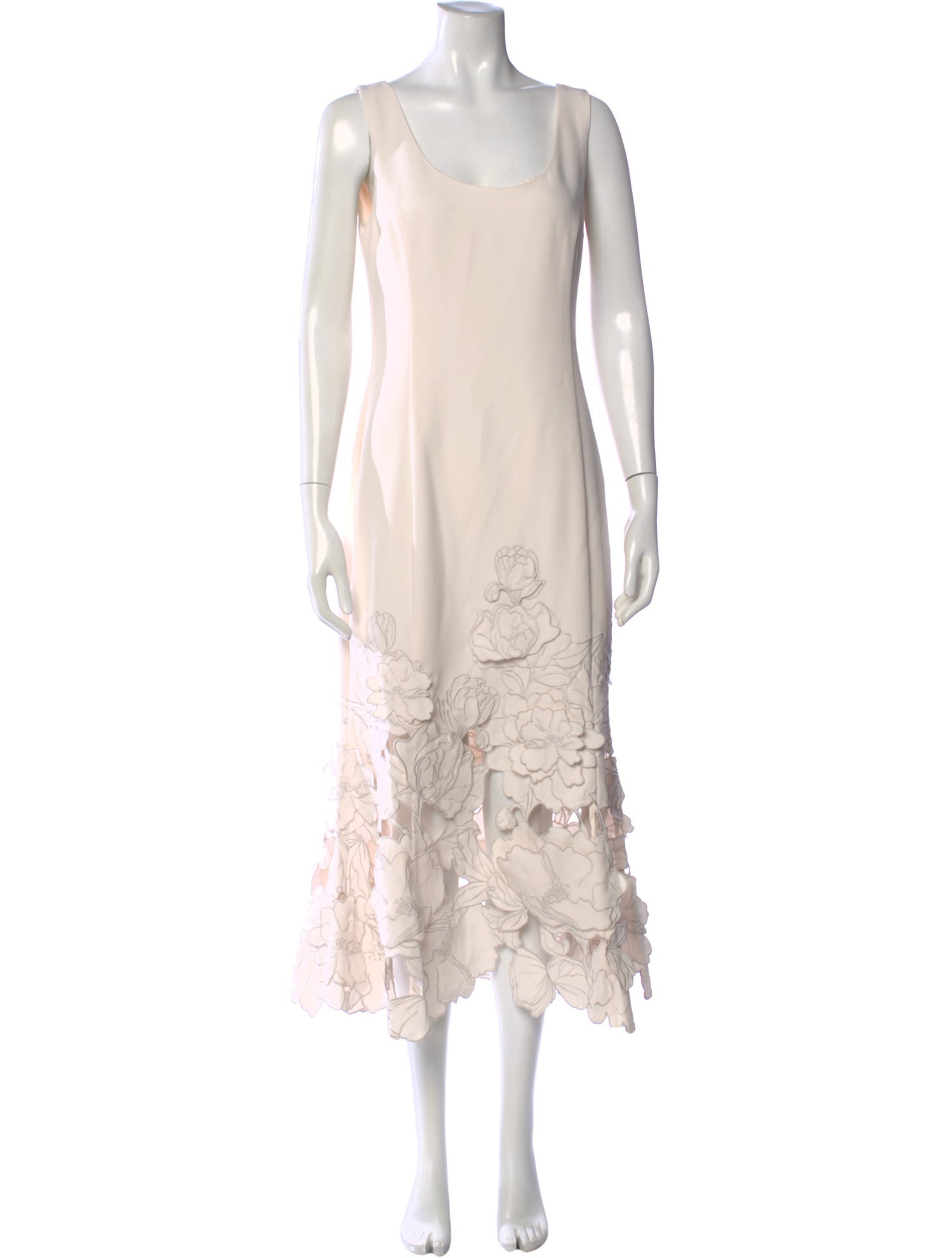 chinese dress ladies Leo Lin Sonia Bishop Sleeve Lace Mini Dress White main image 1