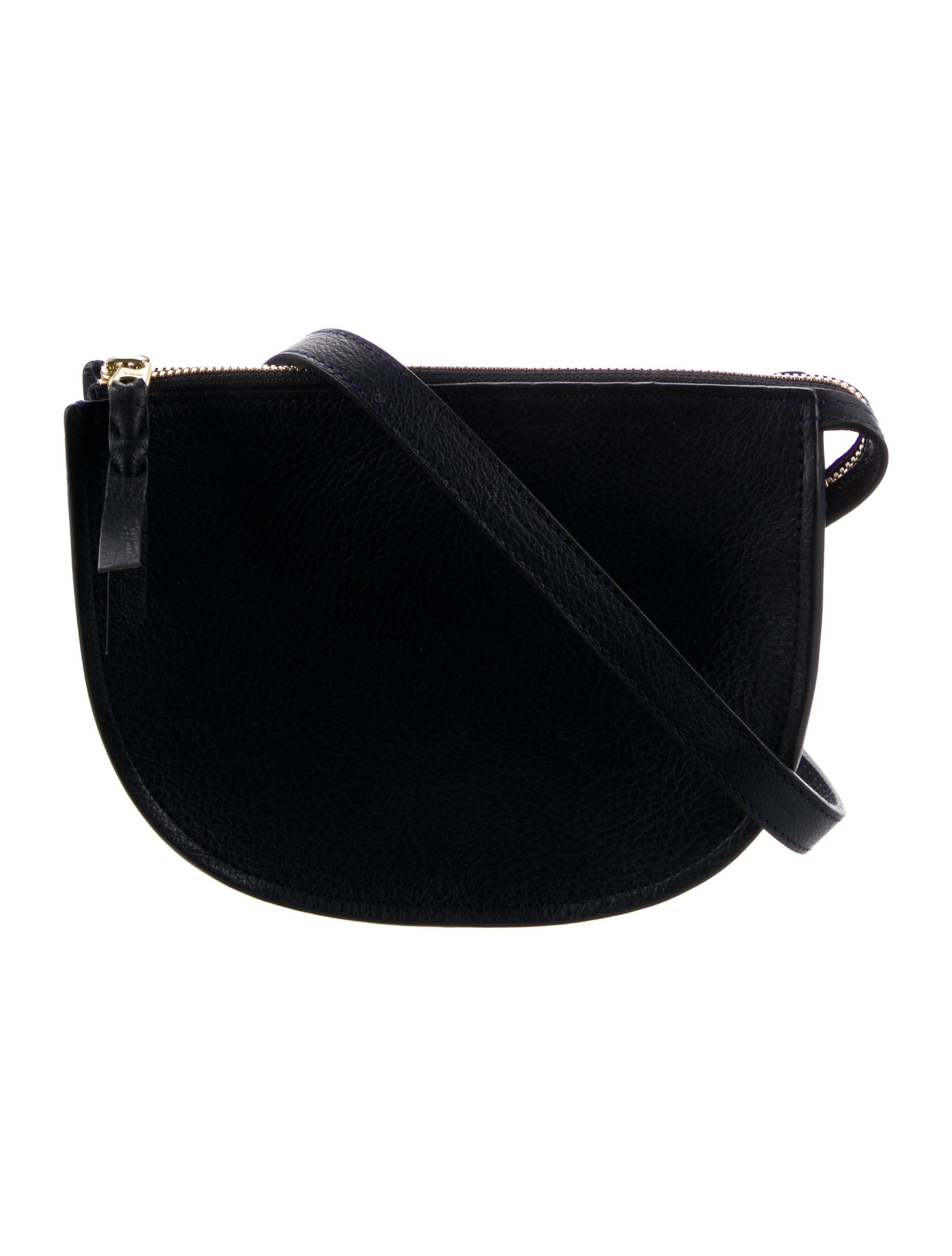 Lotuff Leather Leather Crossbody Bag Blue Crossbody Bags, Handbags