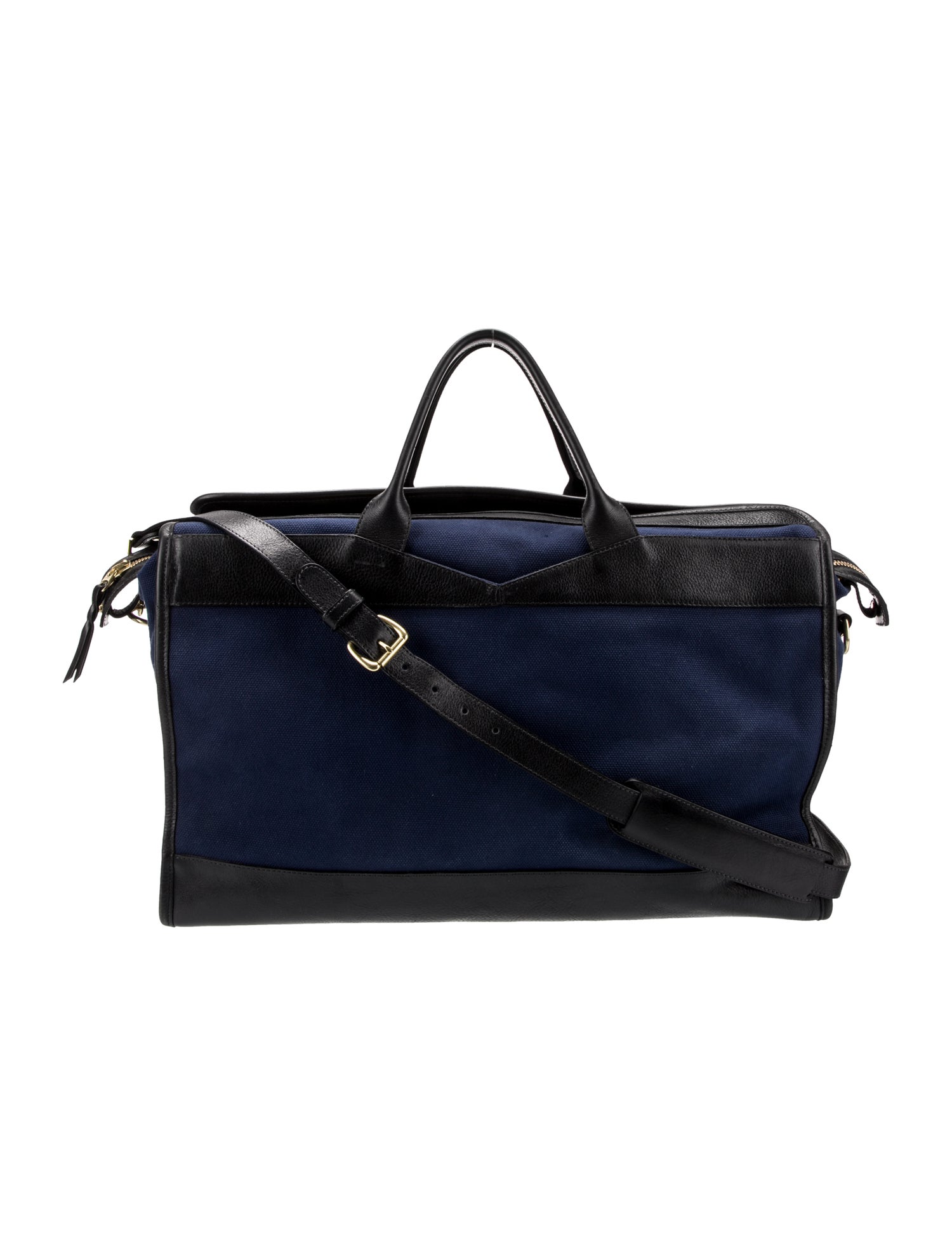 Lotuff Leather Canvas Weekender Bag