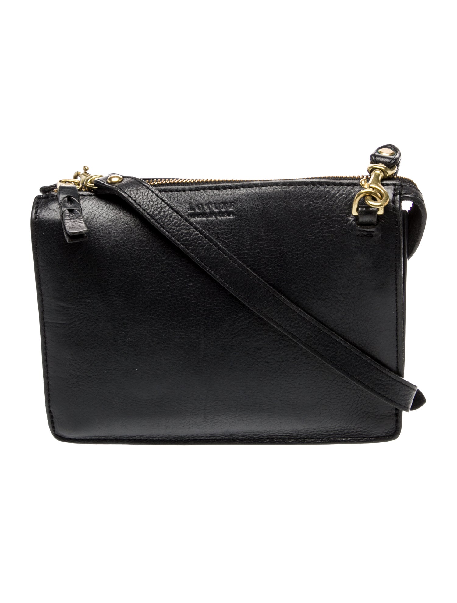 Lotuff Leather Leather Crossbody Bag