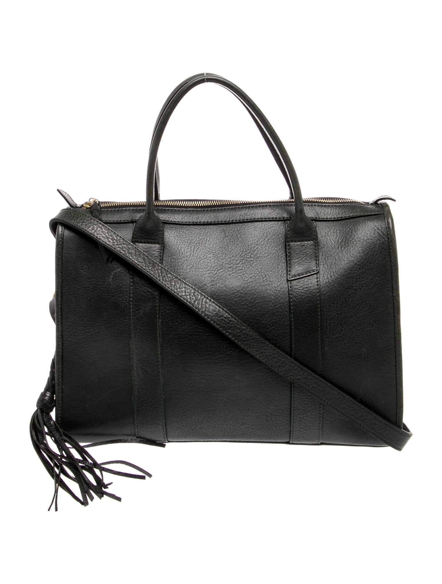 Lotuff Leather Leather Top Handle Bag
