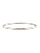 Linda Lee Johnson Platinum Diamond Bangle Bracelet