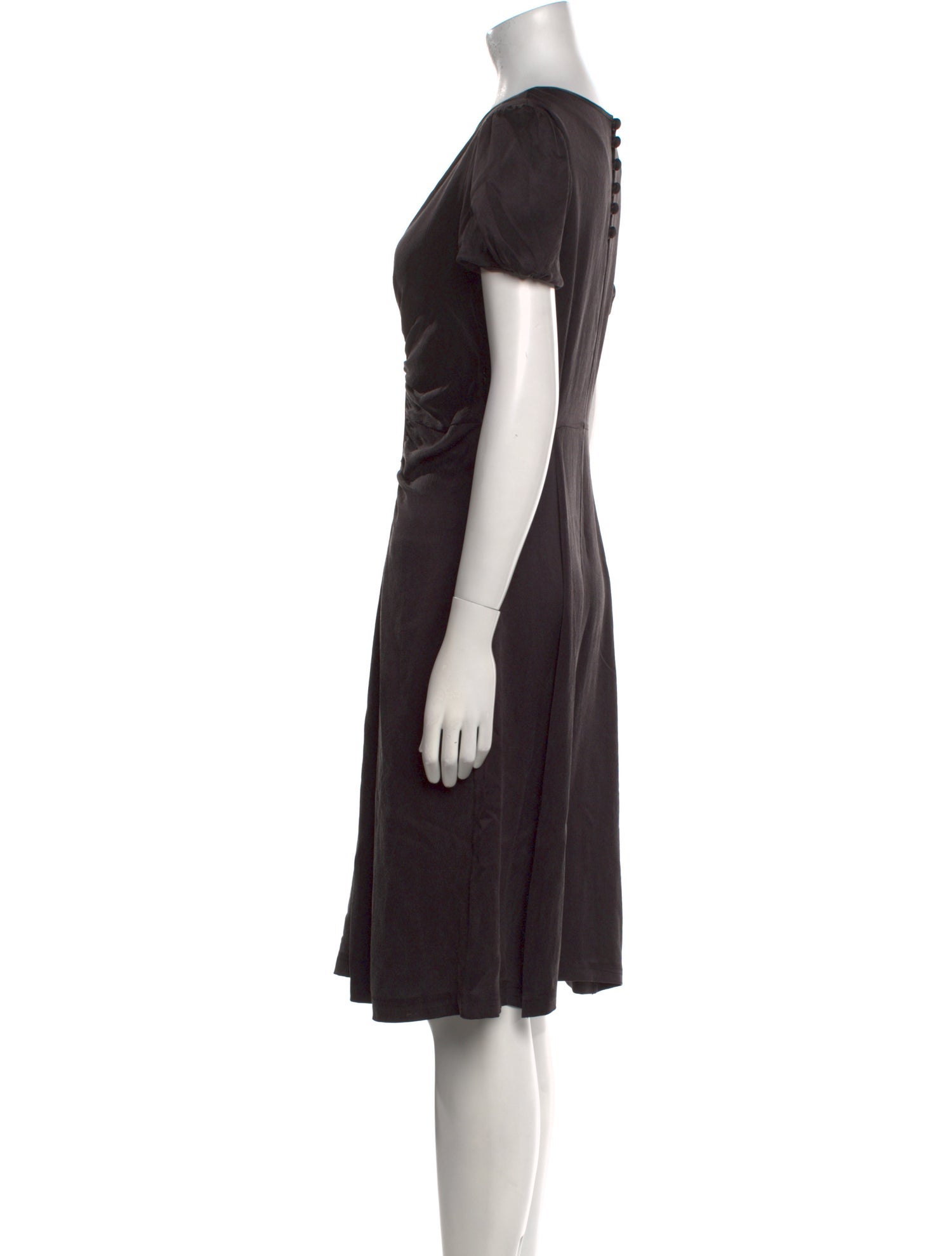 Lyell Silk Knee-Length Dress
