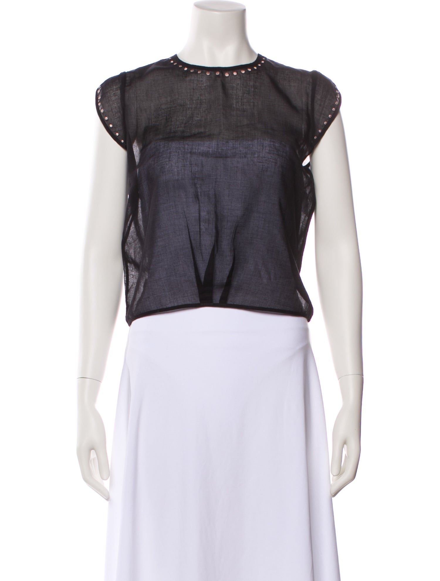 Lyell Crew Neck Short Sleeve Crop Top