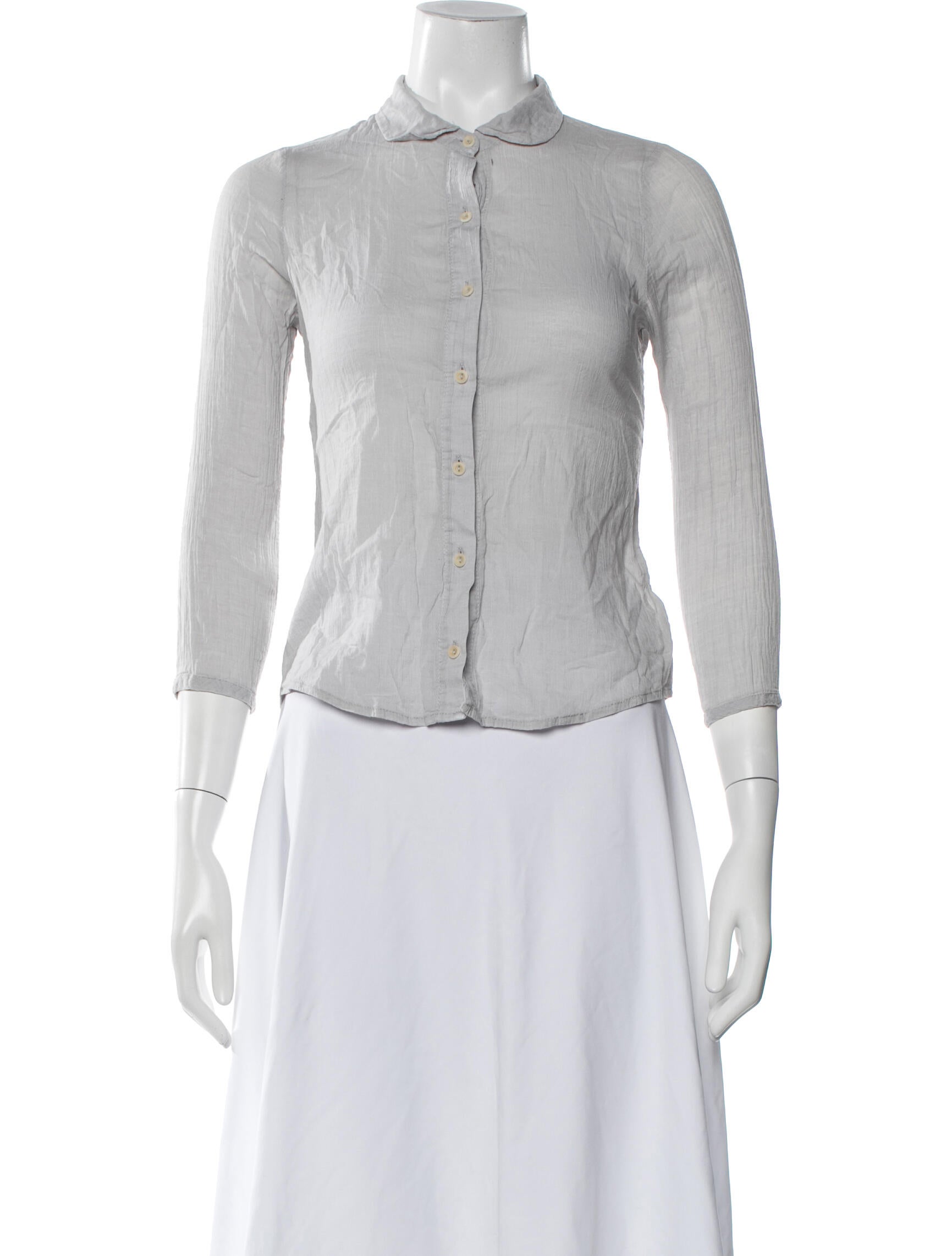 Lyell Long Sleeve Button-Up Top