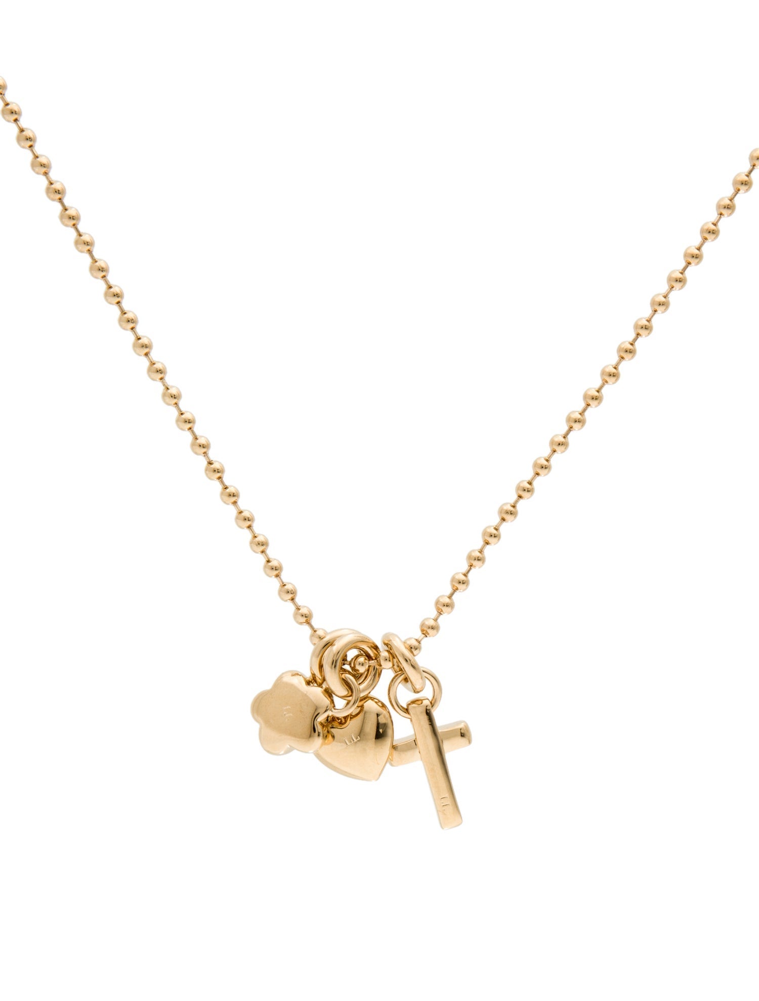 Laura Lombardi Multi Charm Pendant Necklace