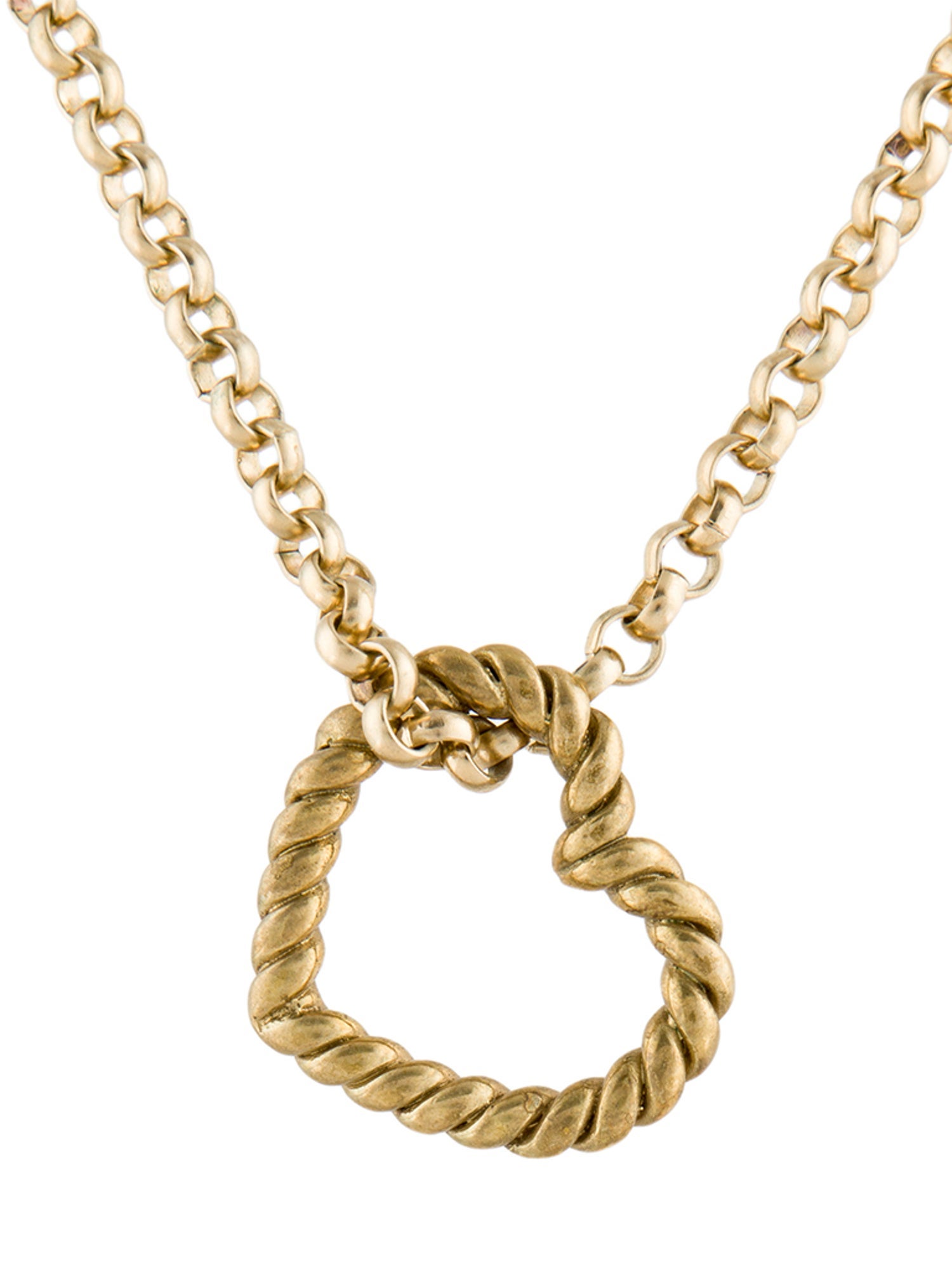 Laura Lombardi Bambola Heart Pendant Necklace