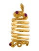 Lalaounis 18K Ruby Snake Coil Ring
