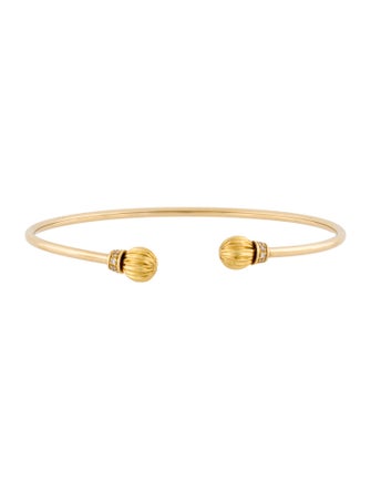 Lalaounis 18K Diamond Minoan Cuff Bracelet