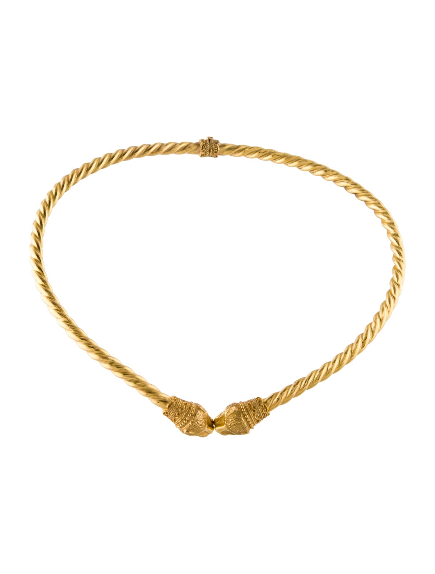 Lalaounis 18K Animal Kingdom Collar Necklace