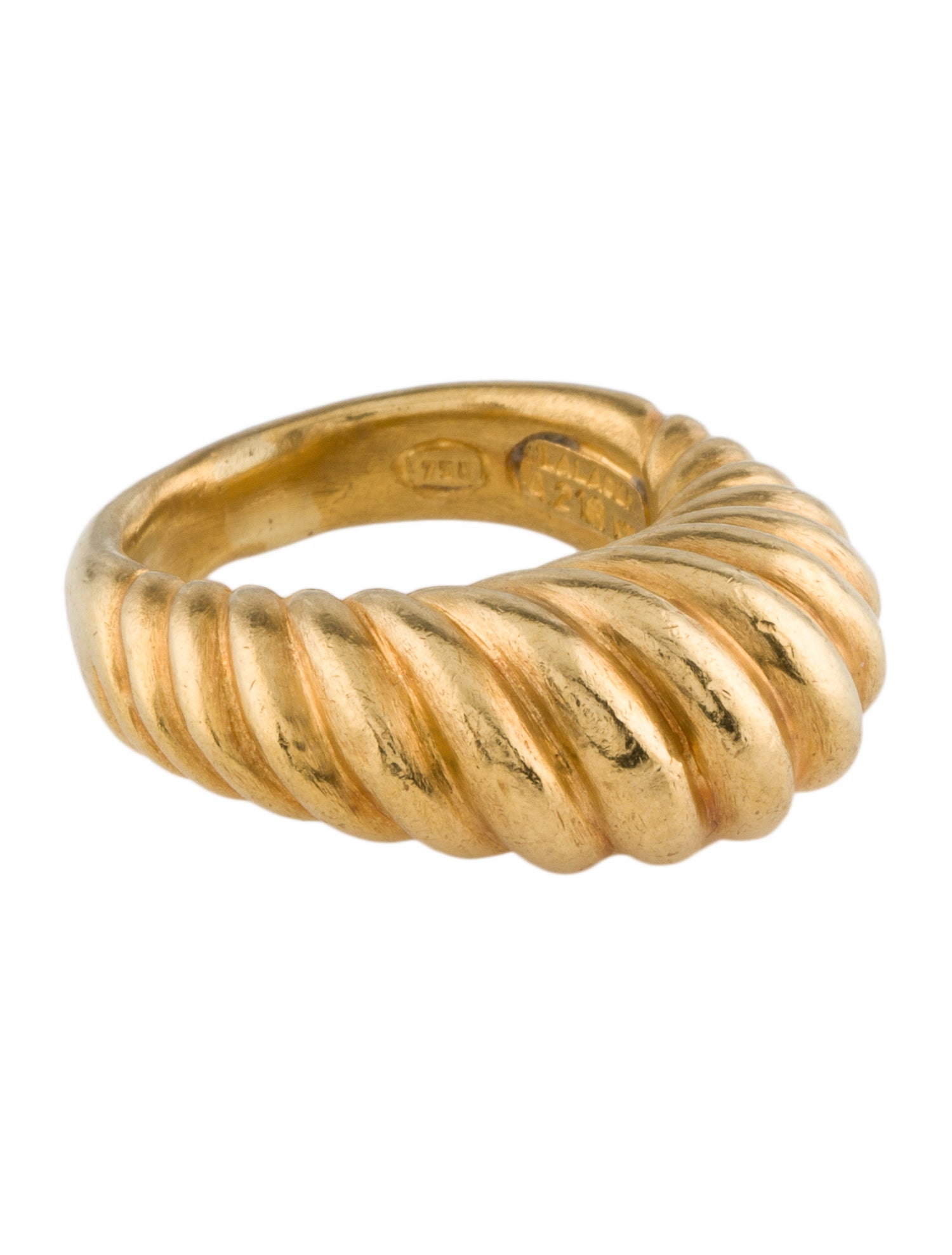 Lalaounis Scalloped Dome Ring