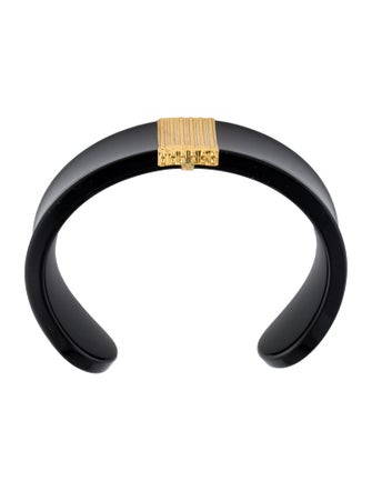 Lalaounis 18K & Resin Neolithic Cuff