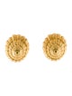 Lalaounis 18K Shell Motif Clip-On Earrings