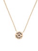 Marlo Laz 14K Sapphire & Diamond Mini Porta Fortuna Pendant Necklace