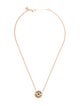 Marlo Laz 14K Sapphire & Diamond Mini Porta Fortuna Pendant Necklace