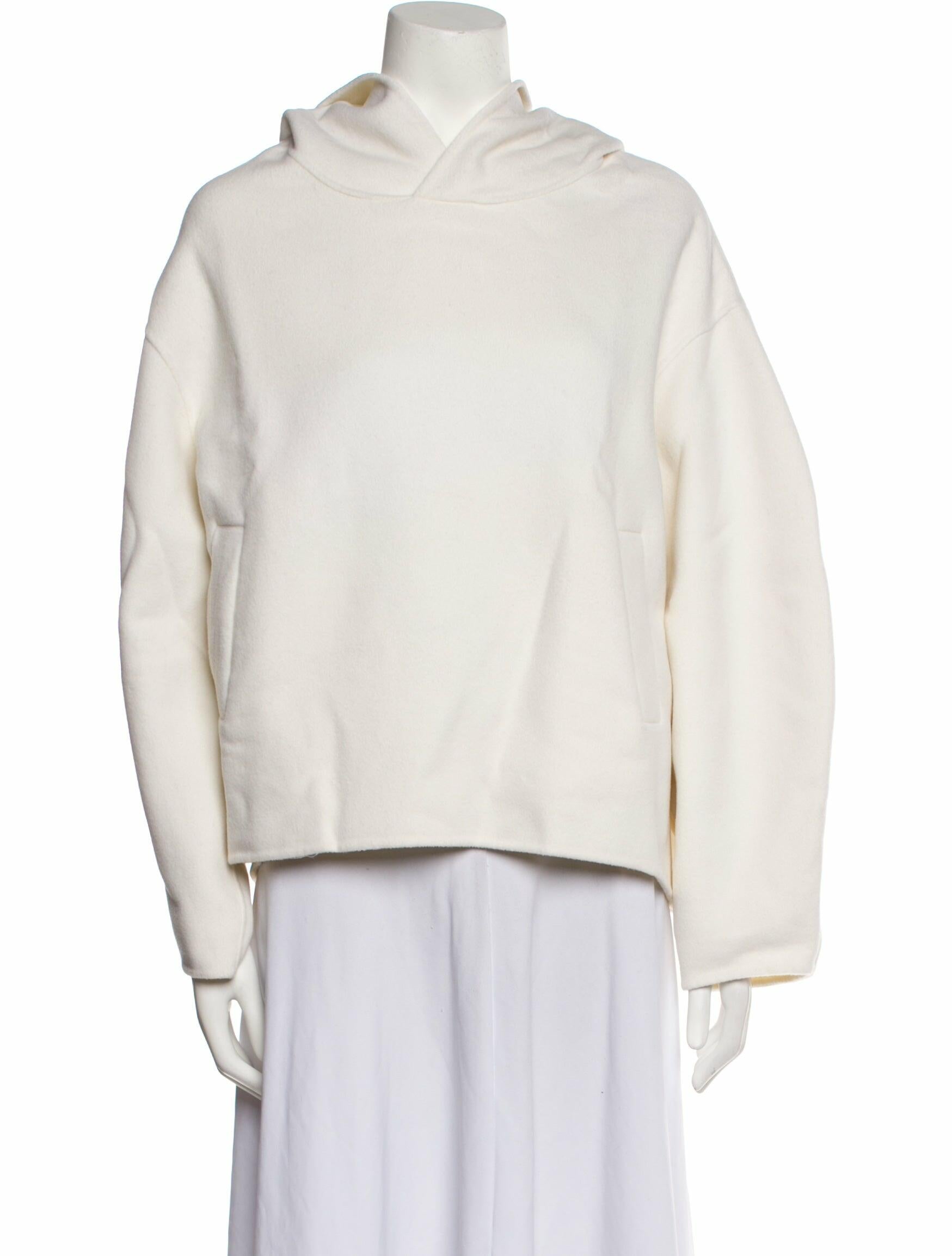 LOULOU Wool Mock Neck Sweater