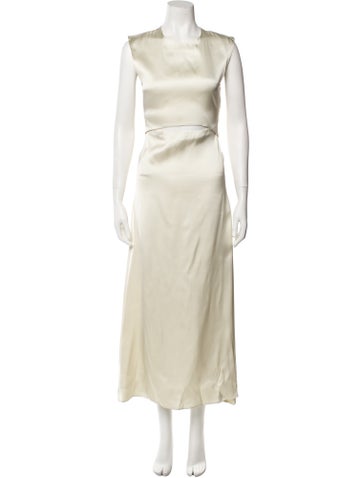 Loulou Dresses Crew Neck Long Dress XS