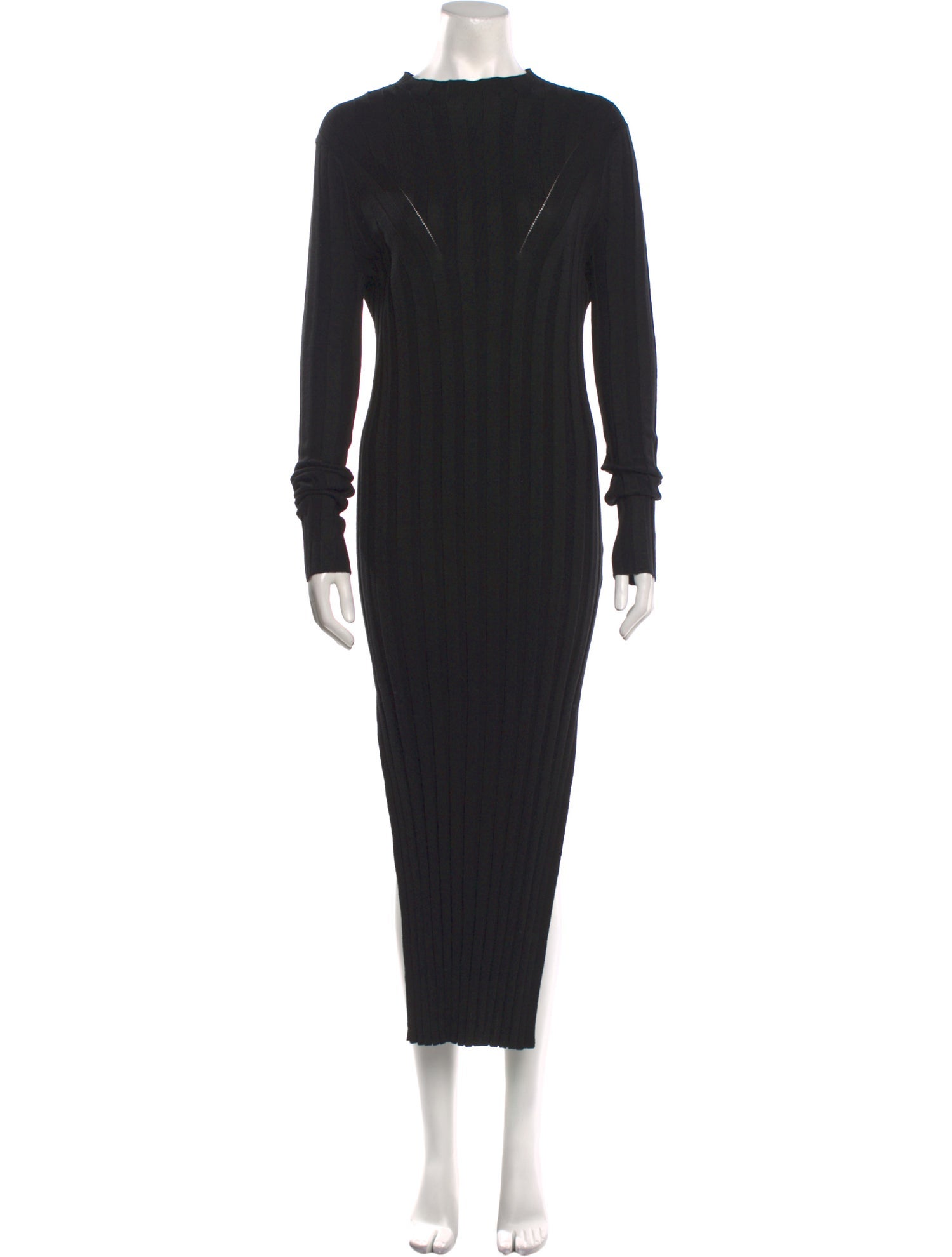 LOULOU Linen Midi Length Dress
