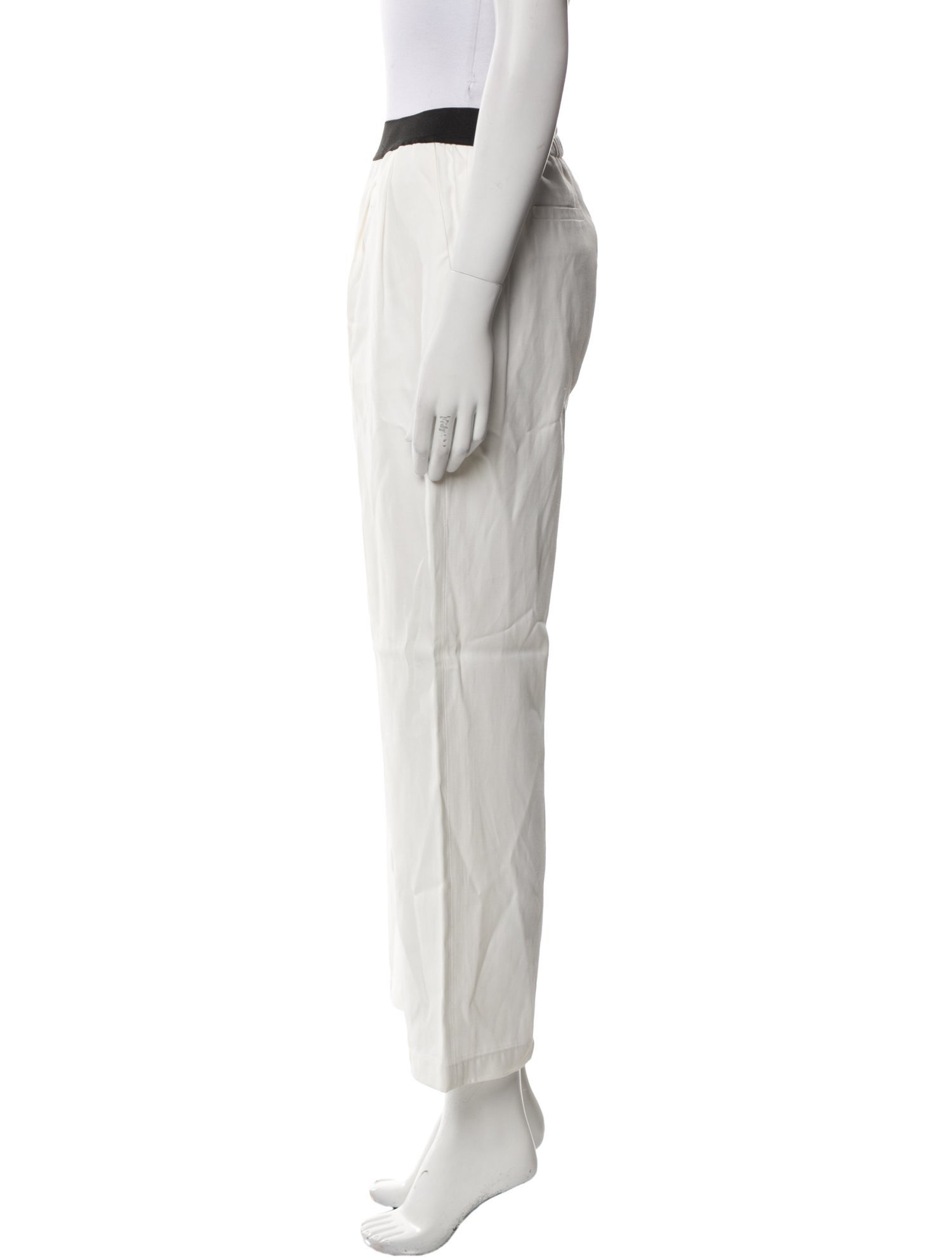 LOULOU Linen Straight Leg Pants