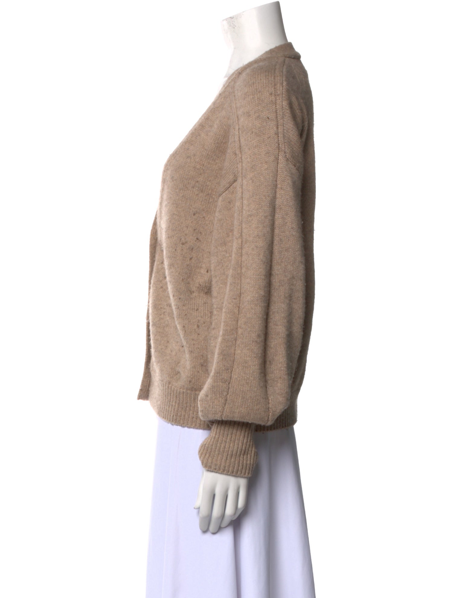 LOULOU Merino Wool V-Neck Sweater