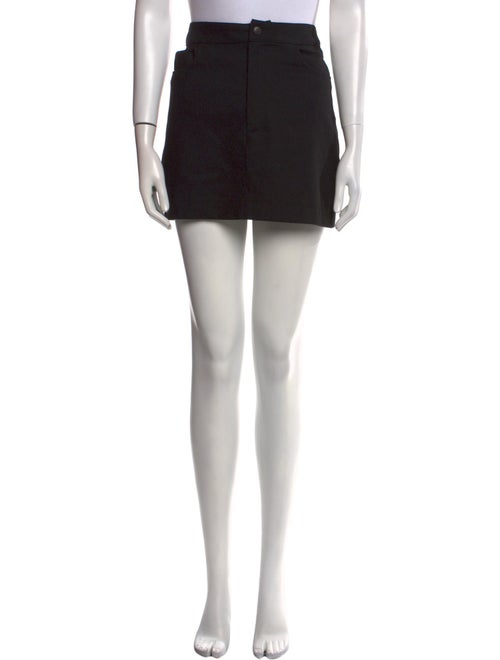 LOULOU Wool Mini Skirt