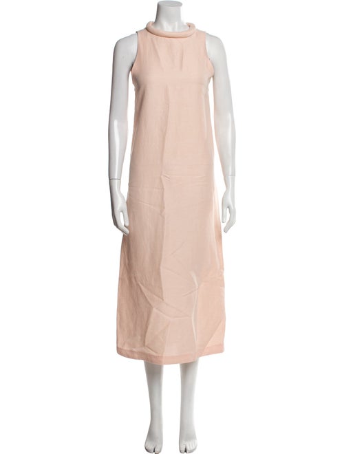 LOULOU Mock Neck Long Dress