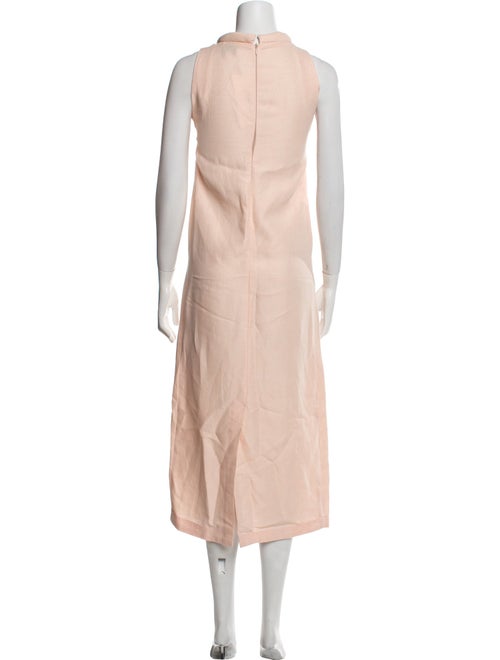 LOULOU Mock Neck Long Dress