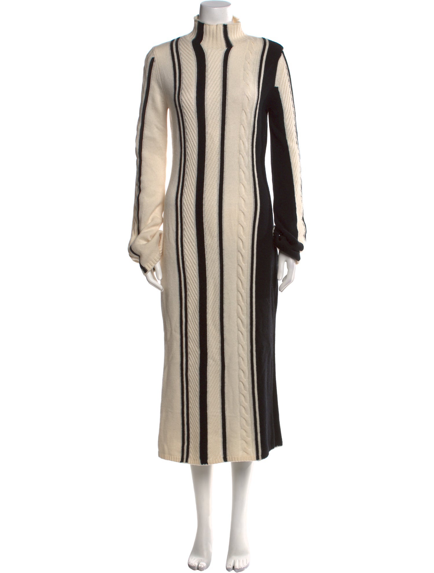 LOULOU Wool Long Dress