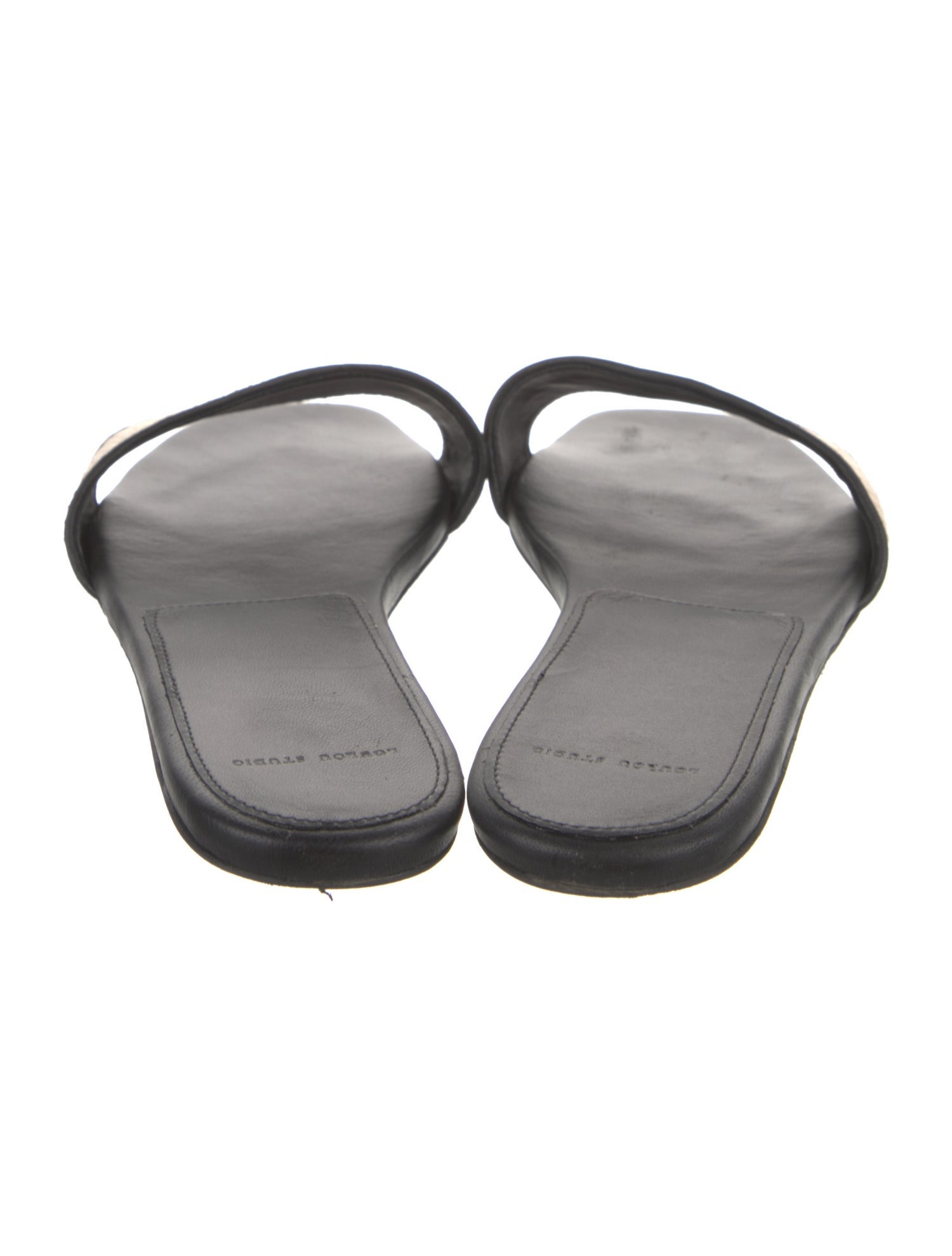 LOULOU Leather Flats