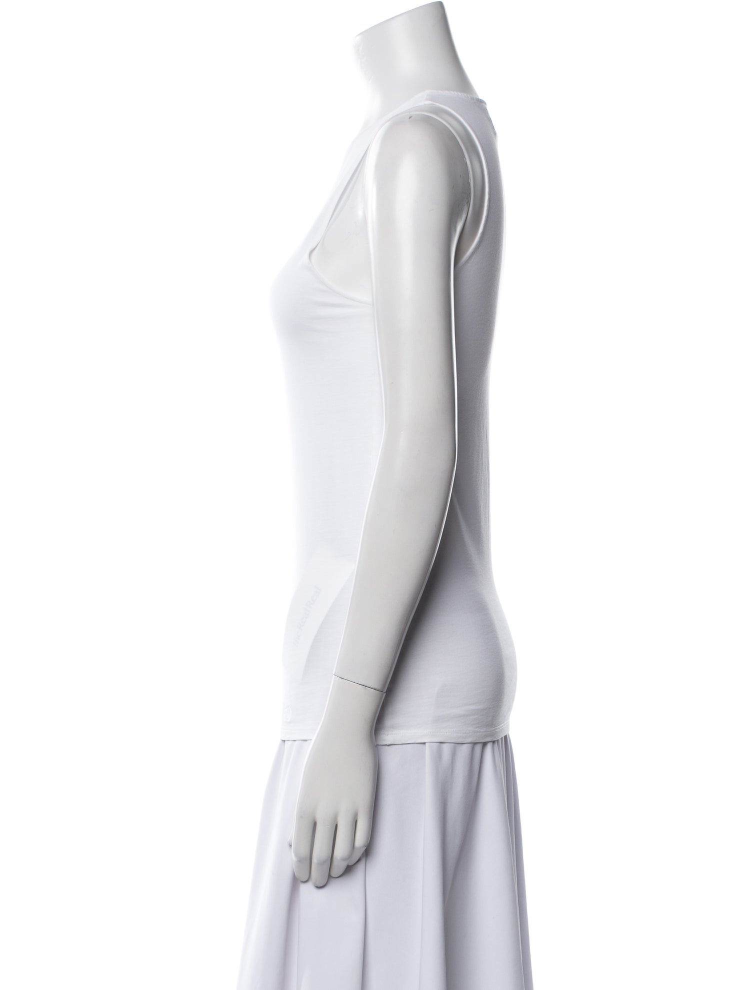 LOULOU Crew Neck Sleeveless Top