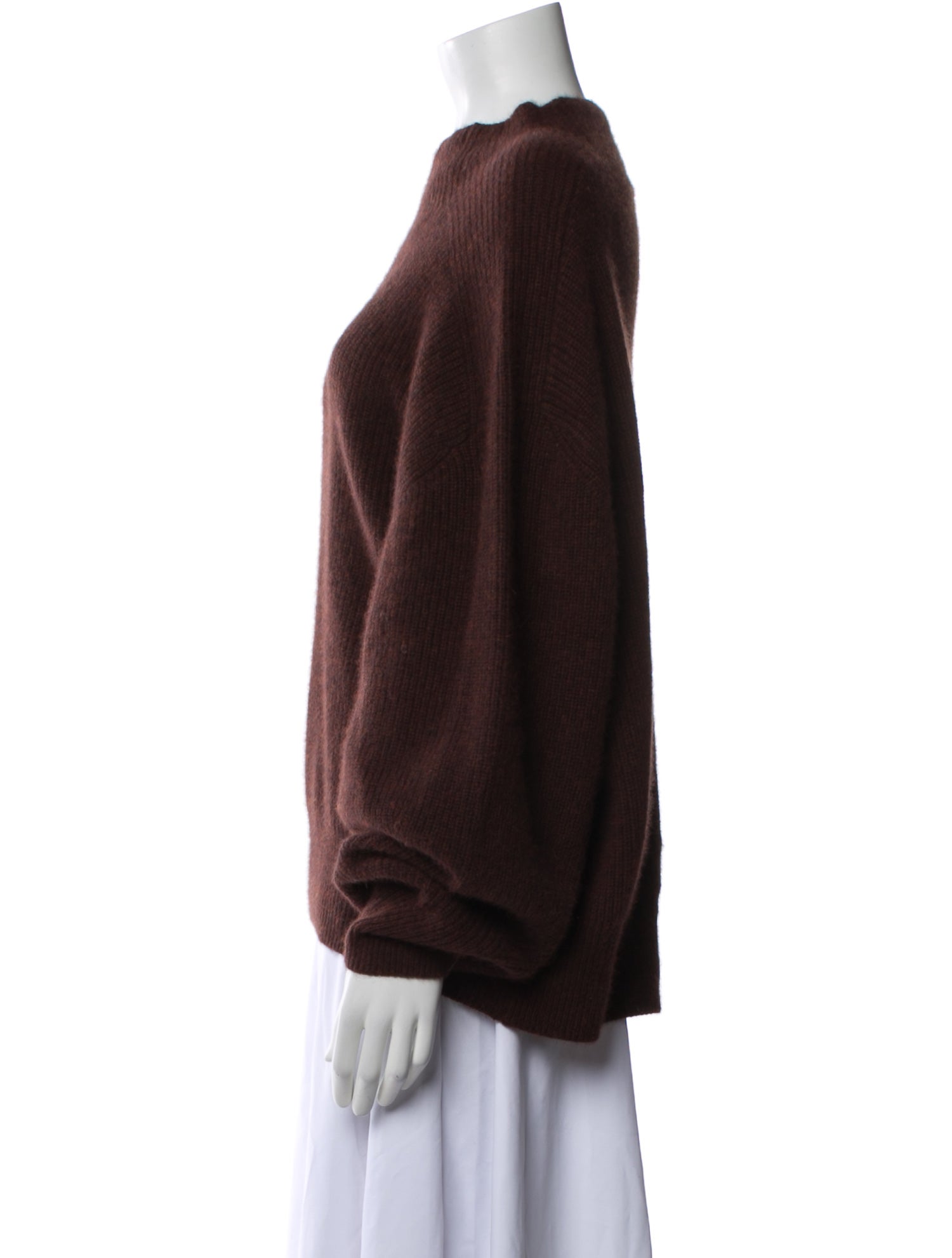 LOULOU Mock Neck Sweater