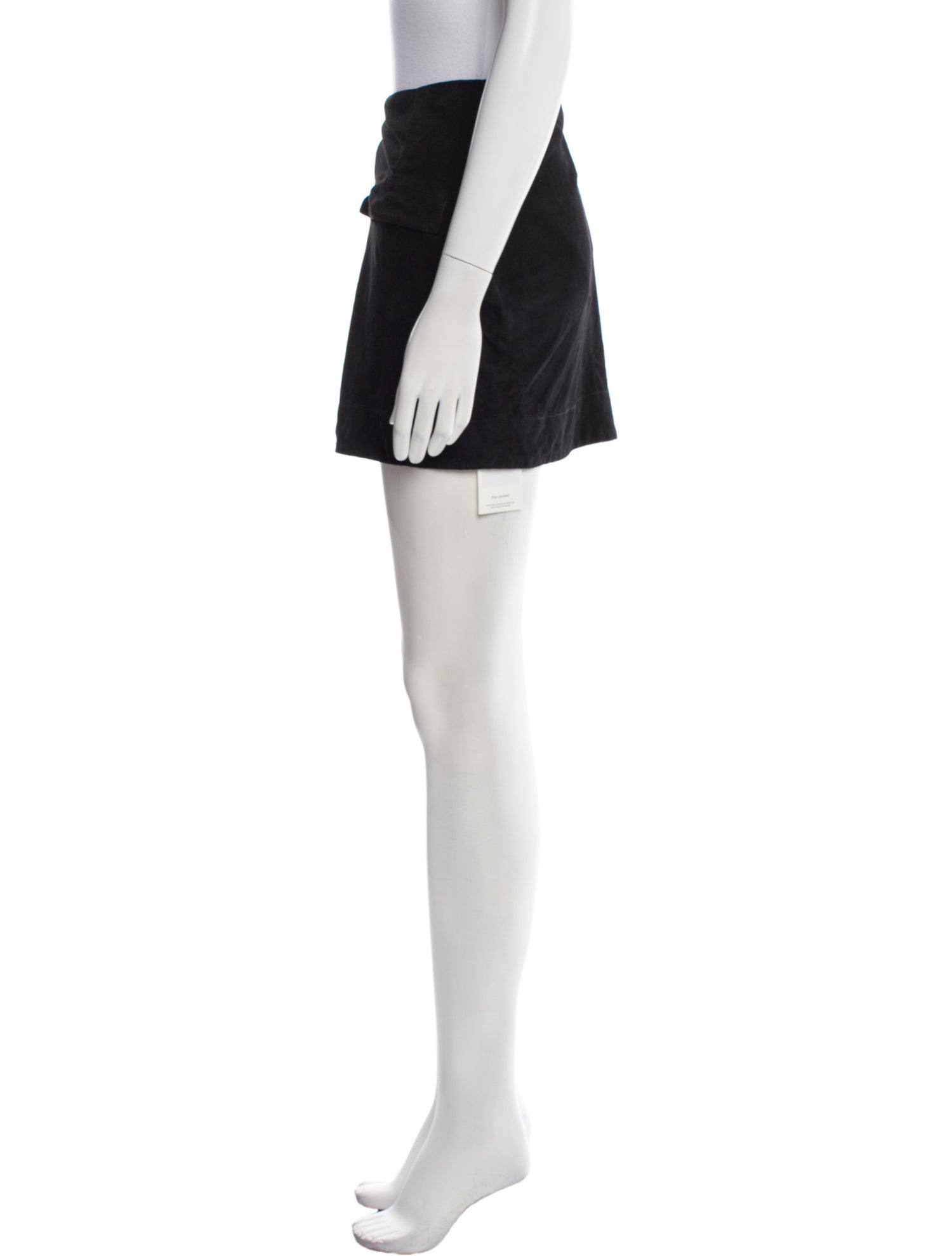 LOULOU Suede Mini Skirt