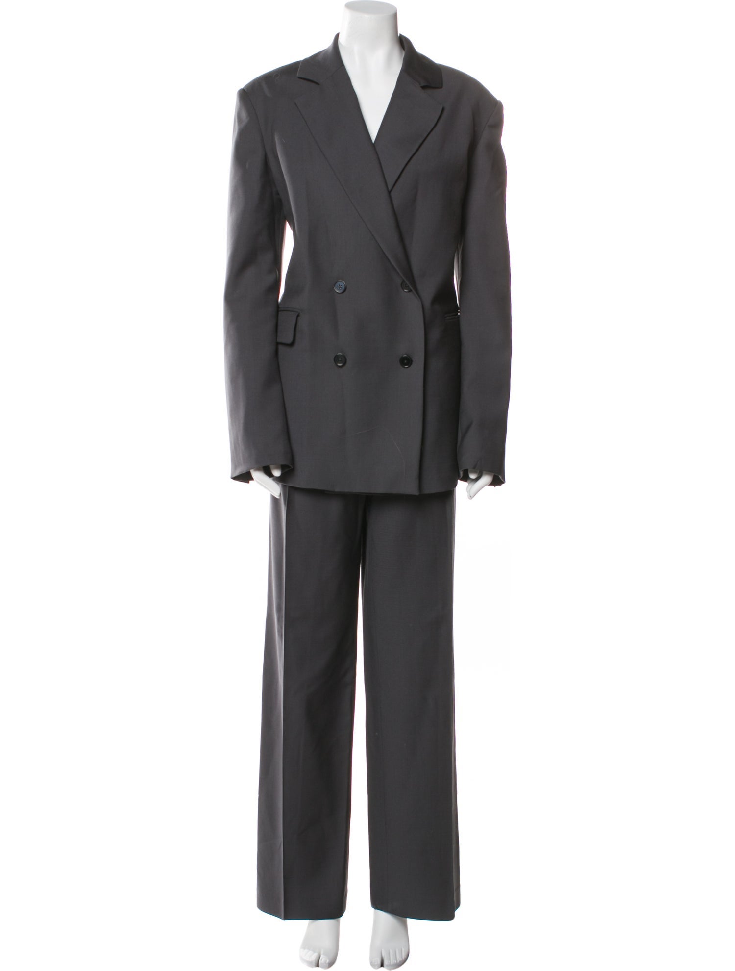 LOULOU Virgin Wool Pantsuit