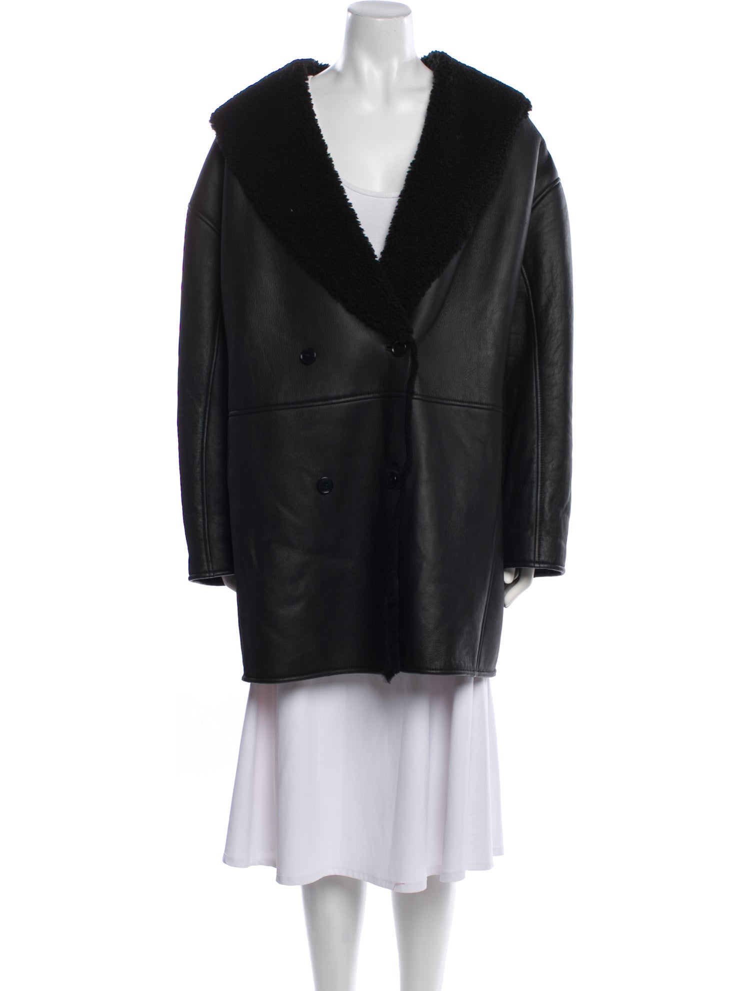 LOULOU Shearling Fur Coat w/ Tags