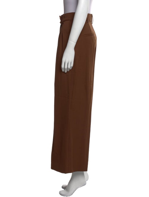 LOULOU Virgin Wool Wide Leg Pants