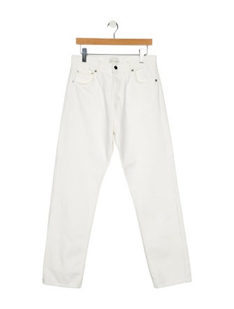 LOULOU High-Rise Straight Leg Jeans