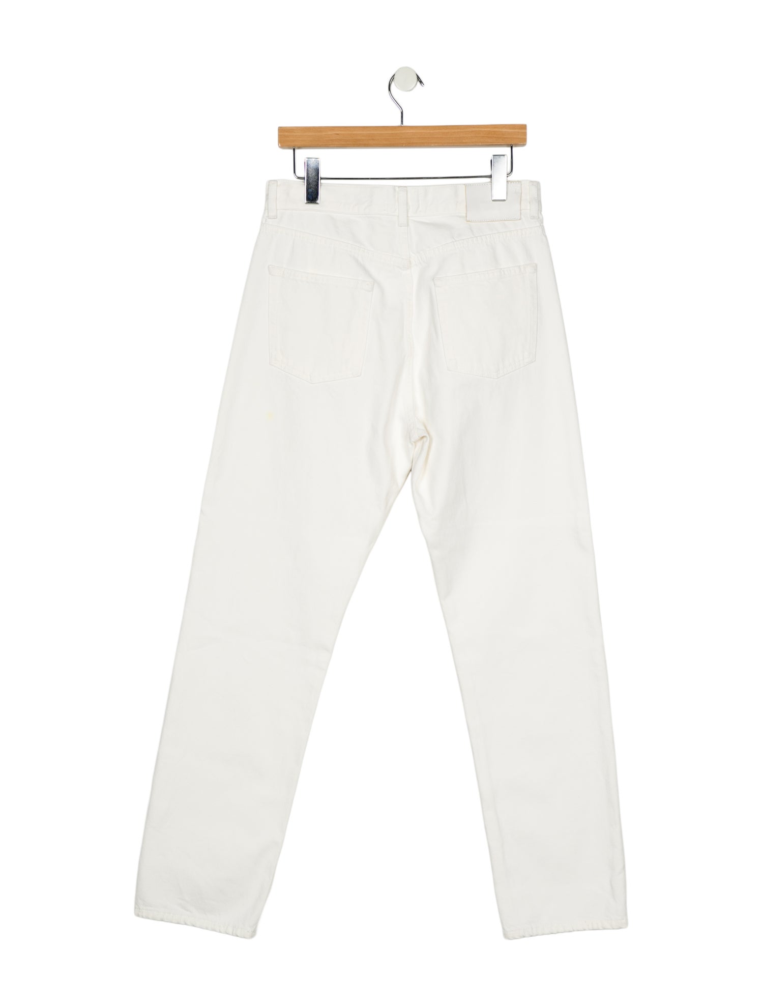 LOULOU High-Rise Straight Leg Jeans