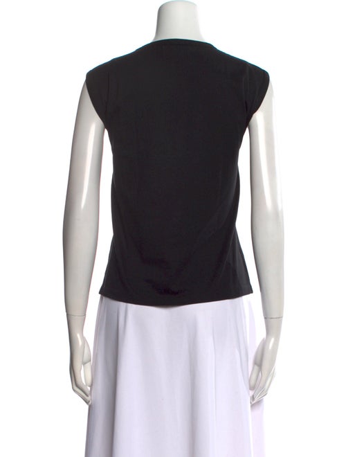 LOULOU Crew Neck Sleeveless Top